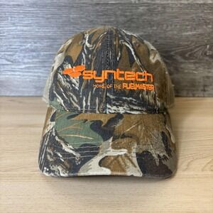 Syntech Hat Cap Strap Back Camouflage Mesh Trucker Fuelmaster Embroidered Mens